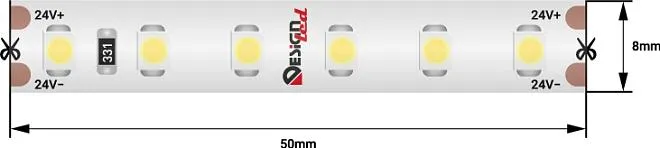 Светодиодная лента DesignLed DSG3120-24-WW-65 LUX Светодиодная лента DesignLed DSG3120-24-WW-65 LUX