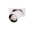 Встраиваемый светильник поворотный квадратный Loft IT 10327/B White Apex