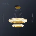 Кольцевые люстры и светильники GODIVA CH Размер XXL Lampatron 4639-11730