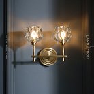 Бра RH WALL B 2 плафона. Lampatron 2159-3579