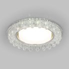Встраиваемый светильник Elektrostandard 3025 GX53 CL прозрачный Dropa a041264