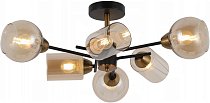 Потолочная люстра ILLUMICO IL8243-6COU-79 BK GD