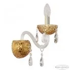 Бра Bohemia Ivele Crystal  5417B/1/165 G Amber/M-1F