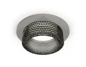 Комплект встраиваемого светильника с композитным хрусталем Ambrella light XC6514041 Techno