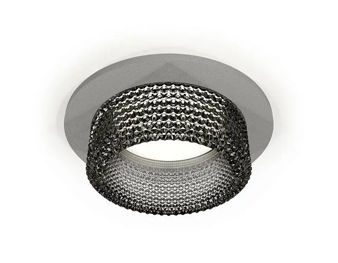 Комплект встраиваемого светильника с композитным хрусталем Ambrella light XC6514041 Techno Комплект встраиваемого светильника с композитным хрусталем Ambrella light XC6514041 Techno