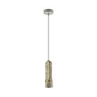 Подвесной светильник серый/камень Odeon Light 7010/1A PIETRA