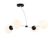Подвесной светильник WH/BK белый/черный E27/4 max 60W 700*450*450 Ambrella light TR2542/4