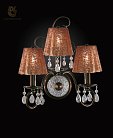 Бра Reccagni Angelo 301/3A Marrone, Brown, Swarovski Crystal Rossella