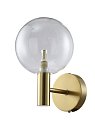 Бра Crystal Lux ANDRES AP1 BRONZE/TRANSPARENTE 0140/401