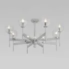Потолочная люстра Eurosvet 60130/8 хром Smart Arrista a060135