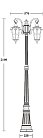 Наземный фонарь Oasis Light 86109A Gb PORTO