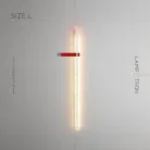 Бра GIA Склад. Размер L. Цвет Белый + Красный. Нейтральный свет Lampatron 2595-14078