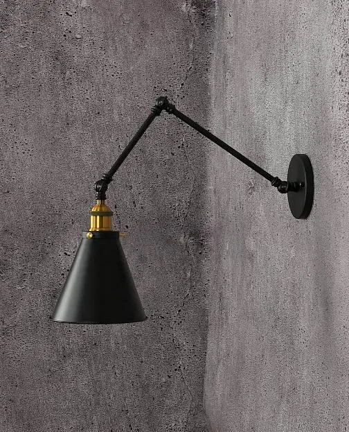 Бра Lumina Deco Rubi LDW B007-2 BK Бра Lumina Deco Rubi LDW B007-2 BK