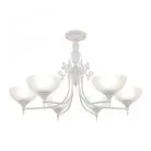 Люстра с плафонами Arte Milano 340049/6 WT+SL AM340049