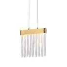 Подвесной светильник Delight Collection P98057-1 antique brass