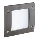 Уличный светодиодный светильник Ideal Lux 096599 LETI FI1 SQUARE GRIGIO