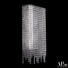 Бра светодиодные хрустальные APL LED SH500.B1.25-45.B.Ni.4000 Sicilia
