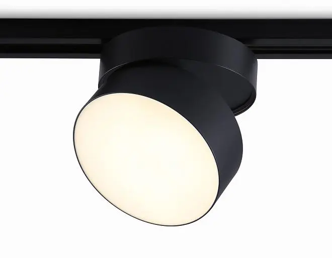 Трековый однофазный светодиодный светильник Ambrella light GL6877 BK Трековый однофазный светодиодный светильник Ambrella light GL6877 BK