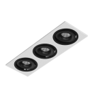 Встраиваемый поворотный светодиодный светильник MJ1006 SQ3 White-Black 4000K