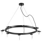 Подвесное крепление RULLO 8х к светильникам ЧЕРНЫЙ Lightstar 571018