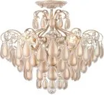 Потолочная люстра AM Group MONICA PL4 GOLD MONICA