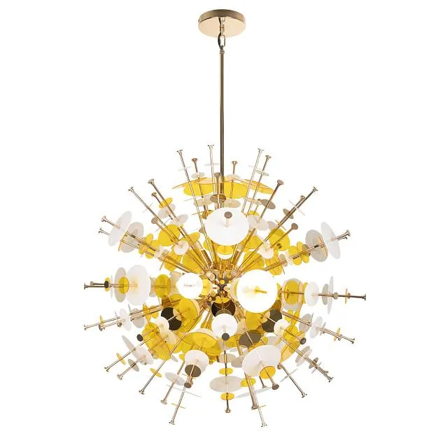 Люстра на штанге Loft IT 10137/720 Gold Avenir