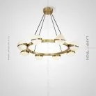 Кольцевые люстры и светильники KAIRA CH Lampatron 5438-13968