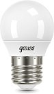 Лампа Gauss 105102310 Шар 9.5W 950lm 6500K E27 LED