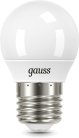 Лампа Gauss 105102310 Шар 9.5W 950lm 6500K E27 LED