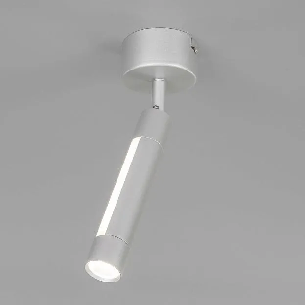 Настенно-потолочный светильник Eurosvet 20084/1 LED серебро a047506 Strong