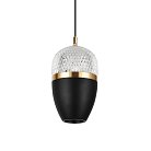 Подвесной светильник LED4U L8754-1 BK