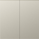 Клавиша 2-я для перекрёстного переключателя, матовый кашемир, Donel DE29935 A07