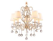 Подвесная люстра с абажурами и хрусталем Ambrella light TR4560 Traditional