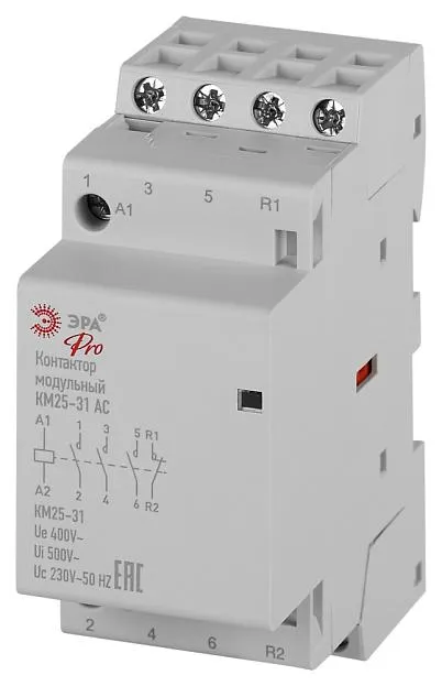 Контактор модульный ЭРА NO-902-331