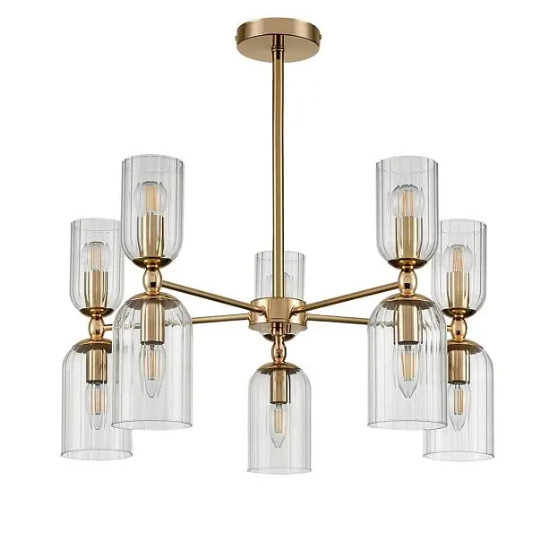 Люстра подвесная E14 10*40W 220V Lumion 6586/10 KASSIA Люстра подвесная E14 10*40W 220V Lumion 6586/10 KASSIA