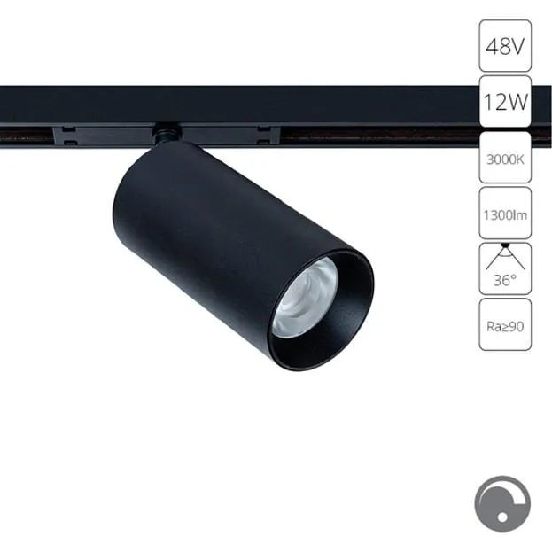 Трековый светильник Arte Lamp A7491PL-1BK OPTIMA