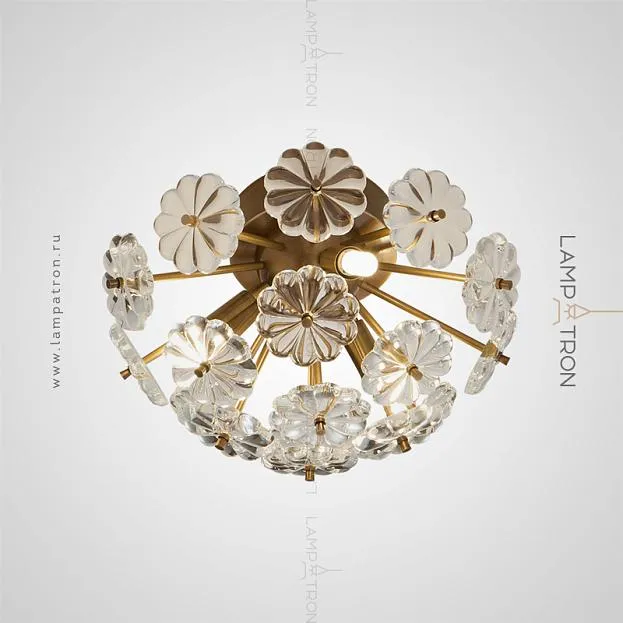 Потолочная люстра MOIRA C 3 лампы. Lampatron f-moira-c-3 4147-10250 Потолочная люстра MOIRA C 3 лампы. Lampatron f-moira-c-3 4147-10250