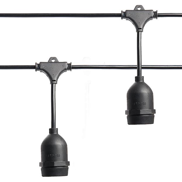 Гирлянда на подвесах Feron 41866 CL50-25-1 Евро белт-лайт 230V IP65 25м