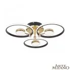 Потолочная люстра Arte Milano 276140/3+3 BK/GD Ferrara-76140