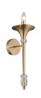 Бра Crystal Lux MIRACLE AP1 BRONZE 2490/401