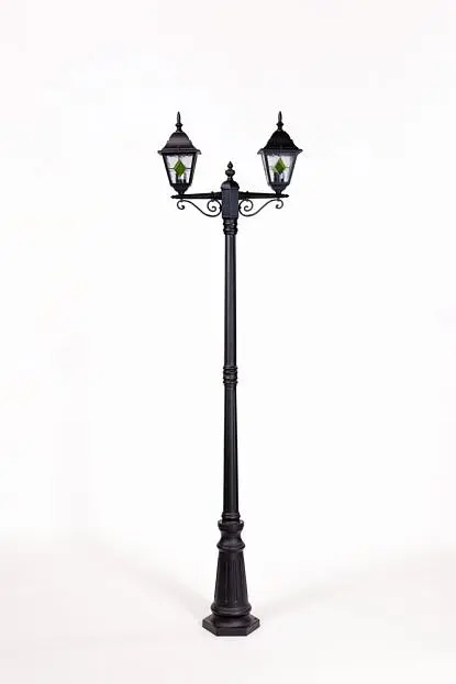 Наземный фонарь Oasis Light 79909MAlgG Bl QUADRO M lead GLASS