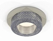 Комплект встраиваемого светильника с композитным хрусталем Ambrella light XC7623020 Techno