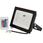 Прожектор уличный Uniel ULF-F60-50W/RGB IP65 200-240В BLACK N1
