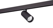 Светодиодный светильник Alpha для SPACE Track system 15Вт, D60xH150 мм, 1233Лм, 36°, 2700-5000K, управление по DALI-2, Ra>90, черный Donolux dl20295tw15b dali2 Alpha