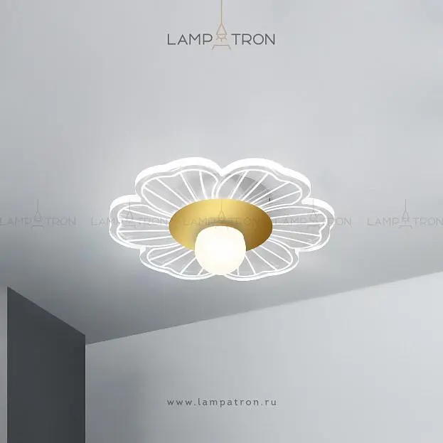 Потолочный светильник LUSIE BALL Цвет Золото. Теплый свет Lampatron 4353-11068 Потолочный светильник LUSIE BALL Цвет Золото. Теплый свет Lampatron 4353-11068