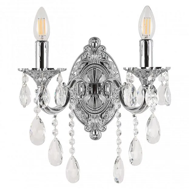 Бра с хрусталём Bohemia Ivele Crystal AL7801B10/2/175 B NW Бра с хрусталём Bohemia Ivele Crystal AL7801B10/2/175 B NW