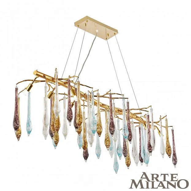 Подвесной Светильник Arte Milano 500.L1200.W500.H350.G9.8 G AM-500 Подвесной Светильник Arte Milano 500.L1200.W500.H350.G9.8 G AM-500