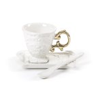Кофейная пара Seletti 09869 I-Wares Gold I-Coffee