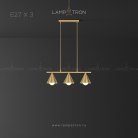 Реечный, рядный светильник JENSY 3 лампы Lampatron jensy-3 5713-14951