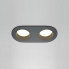 Встраиваемый светильник Maytoni Technical DL126-02-GU10-B Share